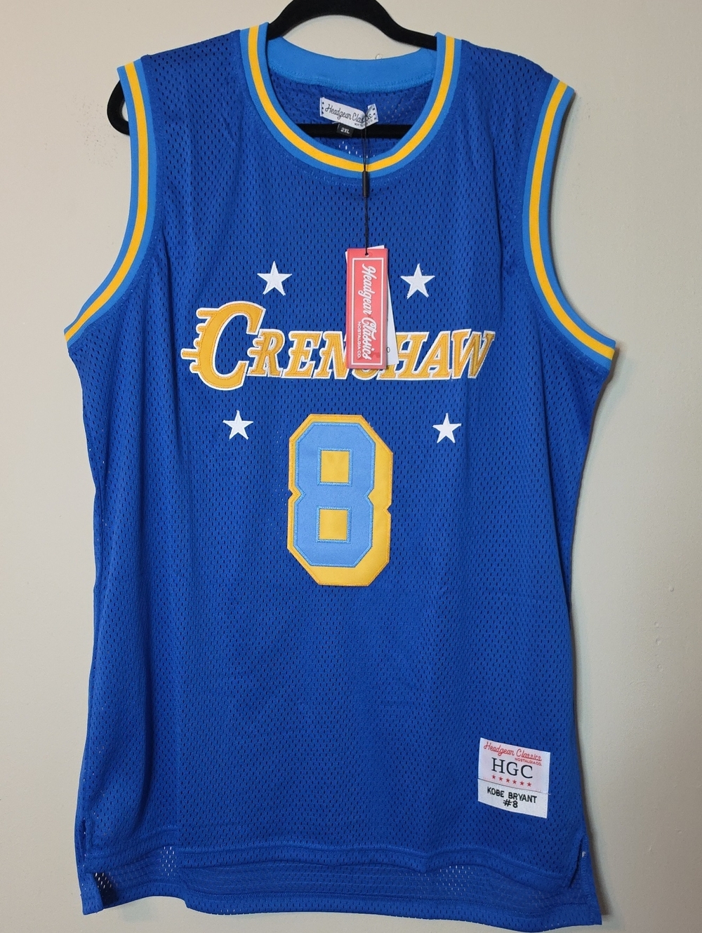 Headgear Classics Crenshaw Kobe #8  Jersey